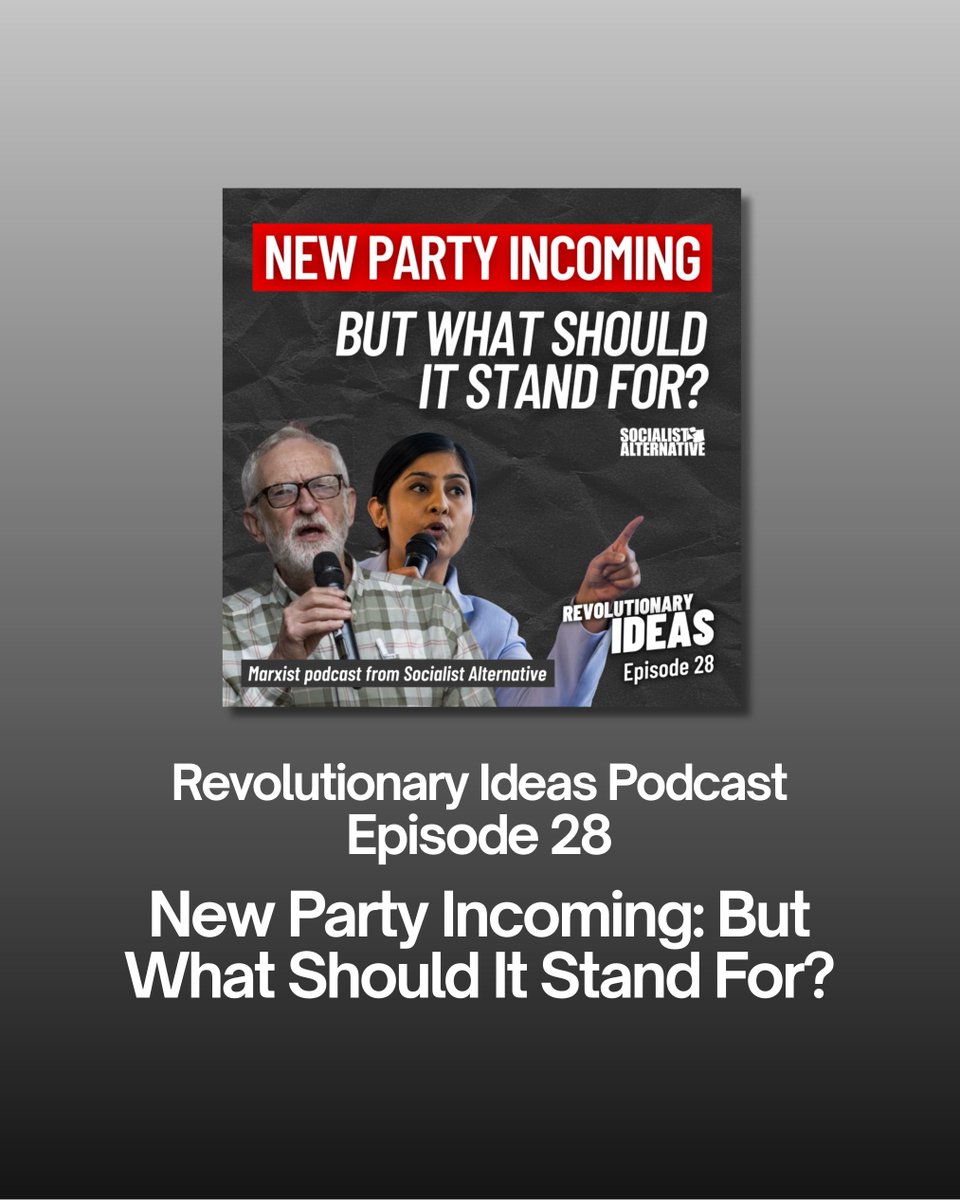 open.spotify.com/episode/7l32p9…

Have a listen to the new episode of Revolutionary Ideas - our Marxist podcast! Link in bio 🎧🔊🎙️