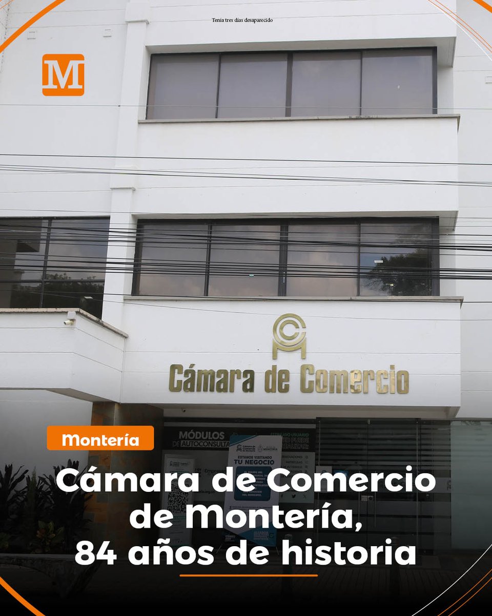 EL MERIDIANO (@elmeridiano_co) on Twitter photo #Montería | Hace 84 años, cuando el país apenas comenzaba a dar forma al desarrollo institucional del comercio regional, se fundaba la <a href="/ccmonteria/">Cámara de Comercio Montería</a>, una entidad que con el paso de las décadas se convirtió en pieza clave para el crecimiento empresarial del Caribe colombiano. #Montería | Hace 84 años, cuando el país apenas comenzaba a dar forma al desarrollo institucional del comercio regional, se fundaba la <a href="/ccmonteria/">Cámara de Comercio Montería</a>, una entidad que con el paso de las décadas se convirtió en pieza clave para el crecimiento empresarial del Caribe colombiano.