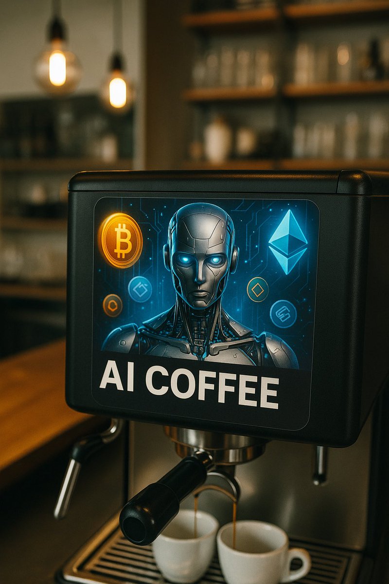 AICoffee_AIC's tweet photo. 📸 IRL vibes brewing…
When your morning espresso comes with blockchain flavor. ☕💻
This isn’t just coffee — it’s $AIC:
🧠 AI-powered
💸 Crypto-fueled
⚡ Culture-approved
#AIcoffee is hitting cafés for real.
Stay woke. Stay caffeinated.
#AIC #Solana #CryptoIRL #Web3Coffee #MemeUtility #DeFiCafe ☕🧠🔥