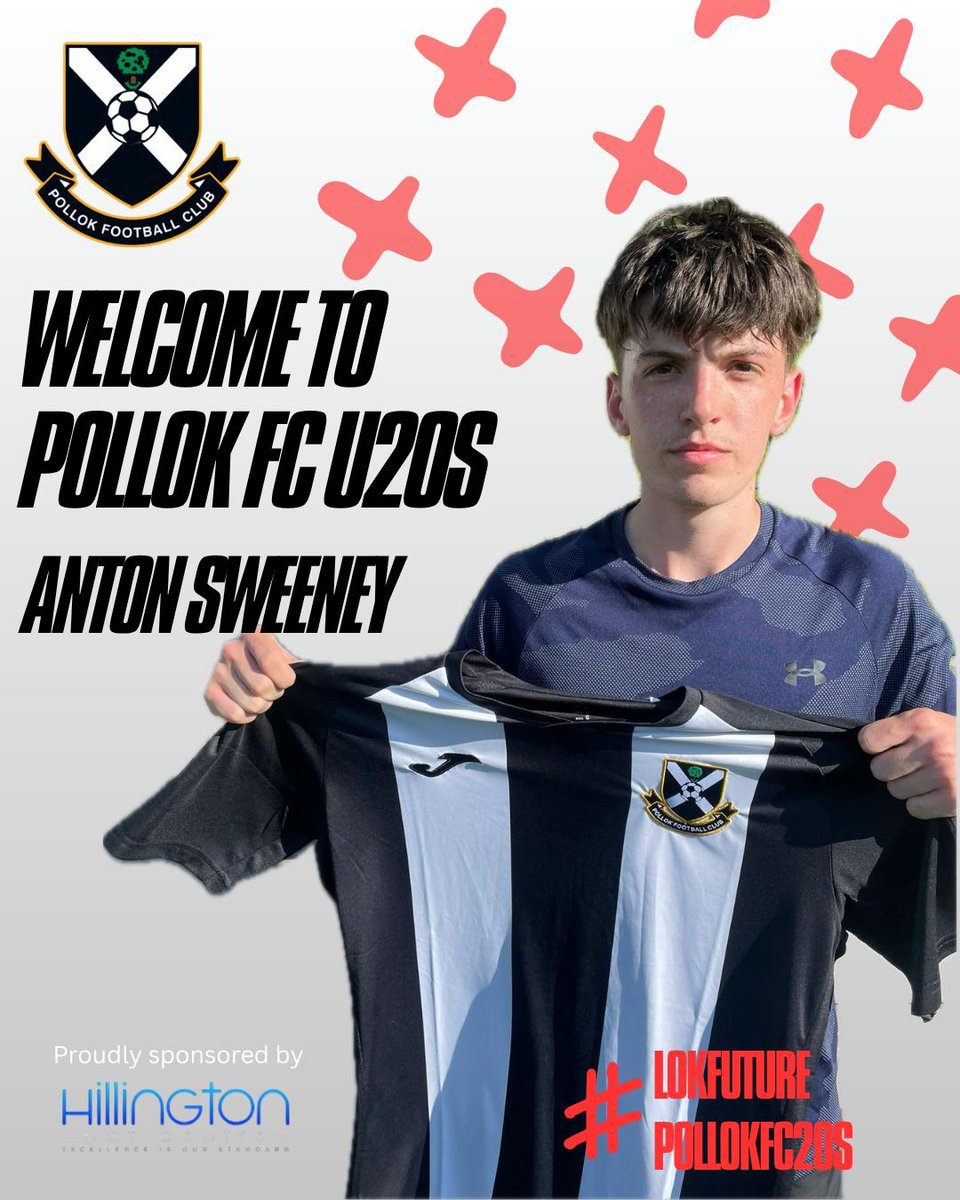 pollok2006's tweet image. Another brilliant addition to our squad for 25/26 season , hard working midfielder maestro Anton Sweeney 💪