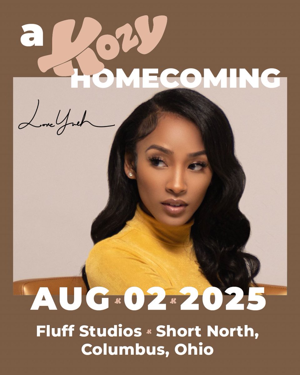 Columbus, OH‼️Meet me here Sat. August 2nd for local vendor shopping, live performances &amp; unmatched vibesss 🥰✨ I’m so excited for this!!! Can’t wait to see you all 🩵 ticket link in bio ✨
