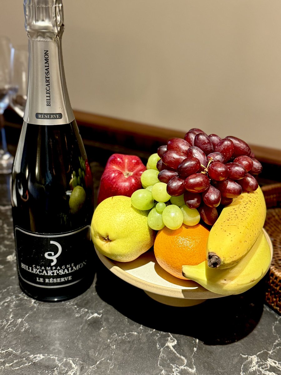 Welcome gift looks like a still life…
