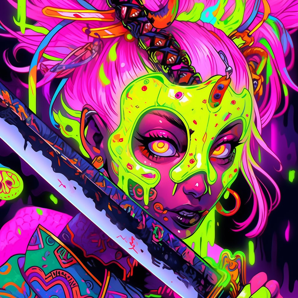 ⚔️🔥 YAZUKI: The Neon Warlord Awakens 🔥⚔️

1,136 pieces.
Dripping venom.
Painted in poison neon.
Not PFPs.
Weapons.

opensea.io/collection/yaz…