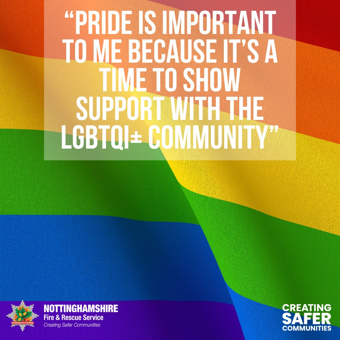 nottsfire's tweet image. &quot;Why do you need to go to pride?&quot;

Read why attending events like this is important to us 🌈👇
