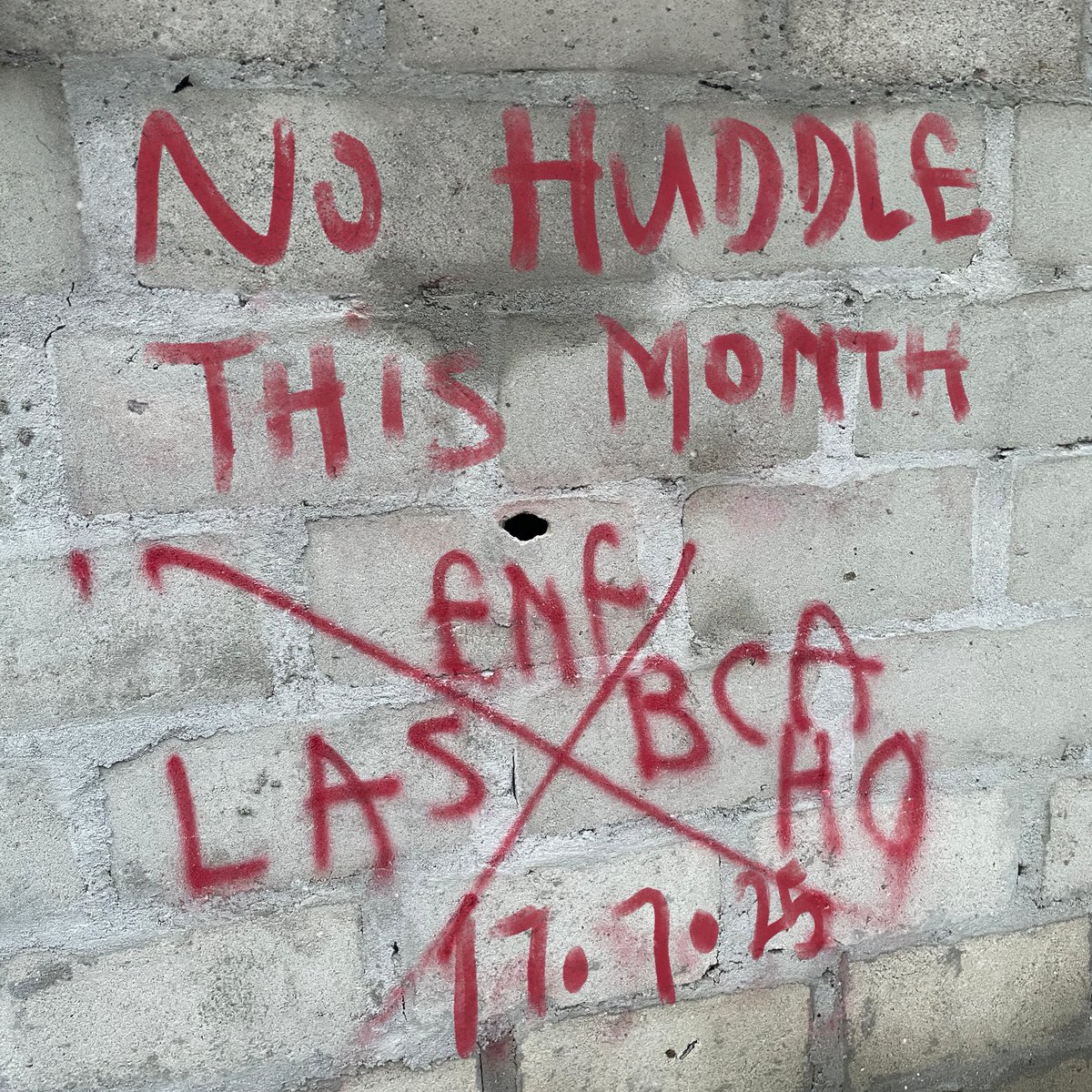 itsthehuddle's tweet photo. Unfortunately, there won’t be a session today 
We ran into some unexpected issues, which means no Huddle for July.
But don’t worry, this pause gives us more time to restrategize and come back stronger. We’re working behind the scenes to make sure the next edition is better. https://t.co/TQEBxmABMG