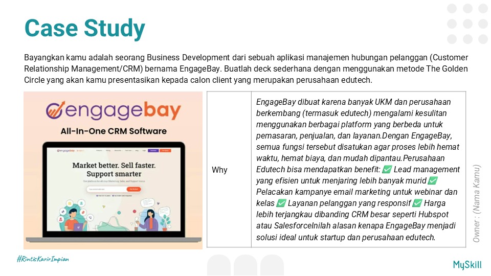 echiliyaa's tweet photo. Belajar di shortclas myskill tentang pitching, negotiation &amp; closing sangat menyenangkan dan bermanfaat , materi yng dijelasin mudah di mengerti, ga nyesel pokoknya ikut shortclass di @myskill_id #learnatmyskill https://t.co/SD8vtVUOUO