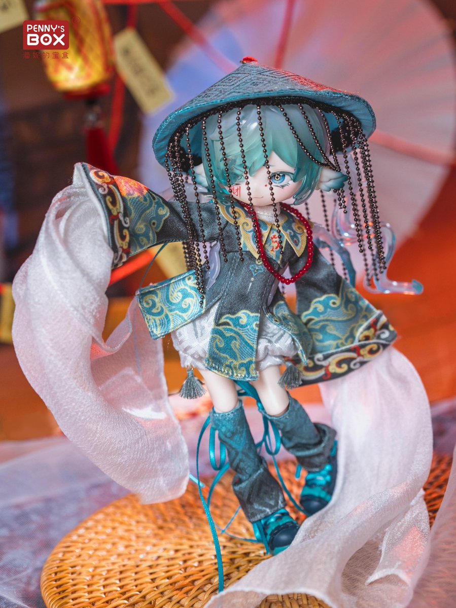 hermeow_shop's tweet image. 📢👻単品ドール新作予告👻📢
PENNY'S BOX「LULUYA(ルルア):交響詩」の色違い・涼感限定単品ドールに、開運キョンシー「僵姜酱(ジャンジャンジャン)」登場!
💫歩くラッキー、陰陽眼で厄除け&幸運招来!
当店は近日予約開始予定!続報をお楽しみに✨