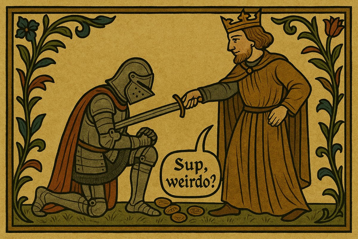 Weird Medieval Memes tweet media