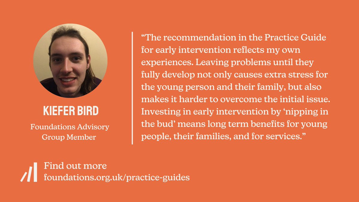 FoundationsWW's tweet image. The new Practice Guide on parenting disabled children & young people highlights the importance of intervening early in a child's life 🗣👇 The evidence shows parenting interventions for parent carers of children under 6 are most effective in improving child outcomes. Find out…