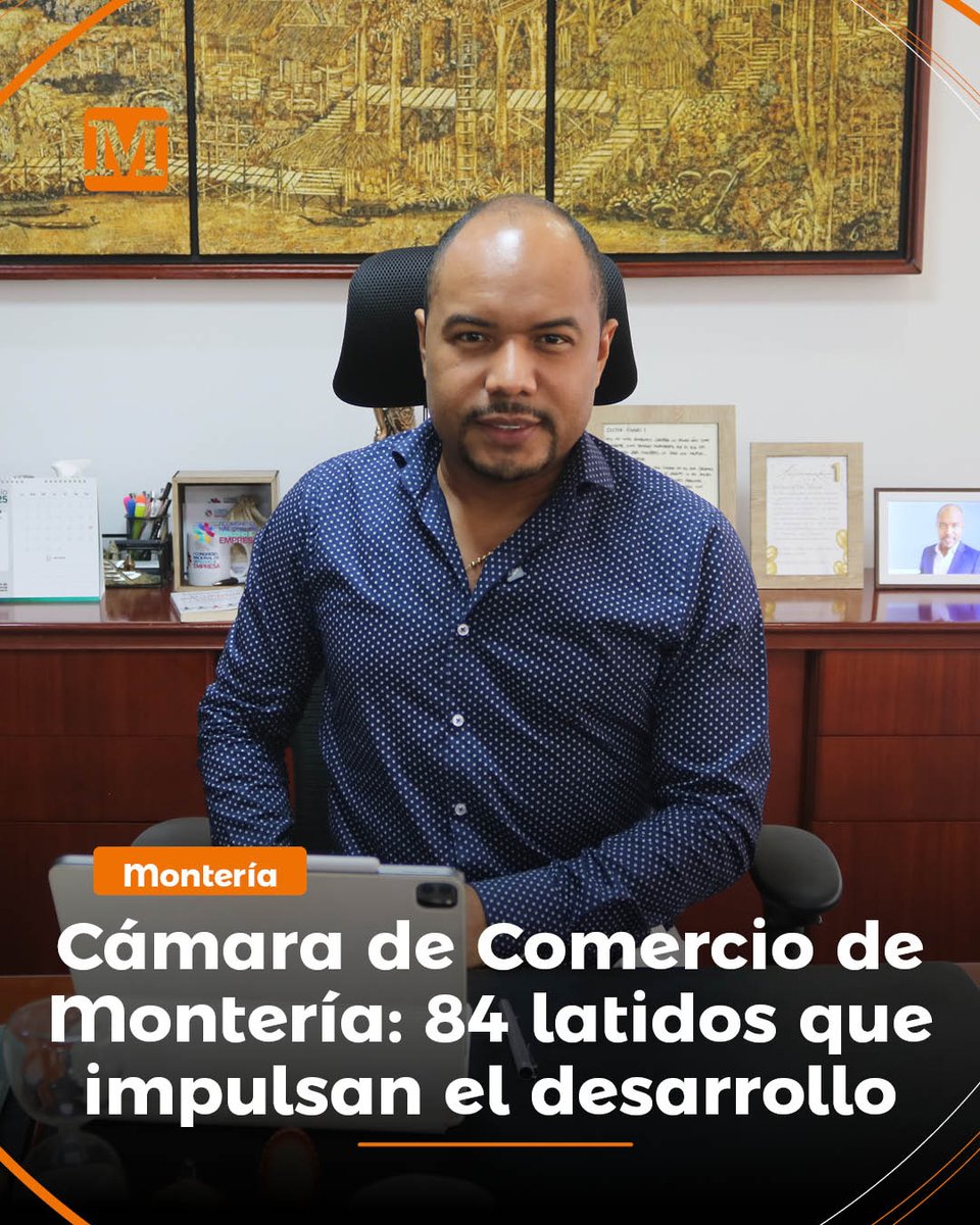 EL MERIDIANO (@elmeridiano_co) on Twitter photo #Montería | Son 84 años de la <a href="/ccmonteria/">Cámara de Comercio Montería</a>, tiempo en el que la entidad ha alcanzado logros, pero al tiempo, superado desafíos.
El presidente Ejecutivo de la Cámara de Comercio de Montería, <a href="/AlvaroSegrith/">Alvaro Segrith Sepulveda</a>, destacó que la entidad ha crecido exponencialmente en los últimos 10 años. #Montería | Son 84 años de la <a href="/ccmonteria/">Cámara de Comercio Montería</a>, tiempo en el que la entidad ha alcanzado logros, pero al tiempo, superado desafíos.
El presidente Ejecutivo de la Cámara de Comercio de Montería, <a href="/AlvaroSegrith/">Alvaro Segrith Sepulveda</a>, destacó que la entidad ha crecido exponencialmente en los últimos 10 años.