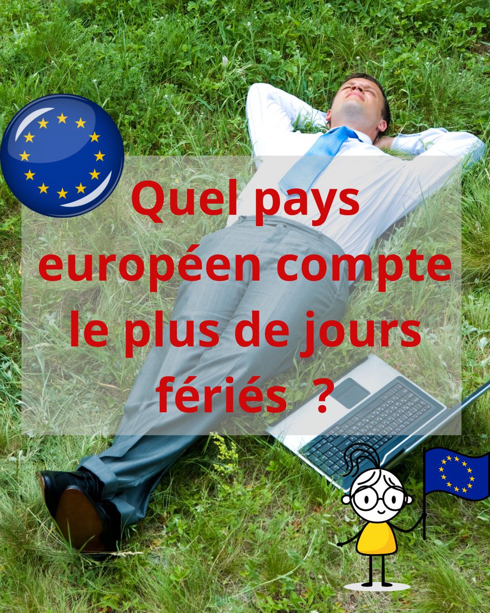 🥇🇪🇺 Quels sont les champions des congés payés et des jours fériés ?

Tour des 27 Etats membres pour clarifier un sujet régulièrement débattu !

👉Plus infos : touteleurope.eu/economie-et-so…