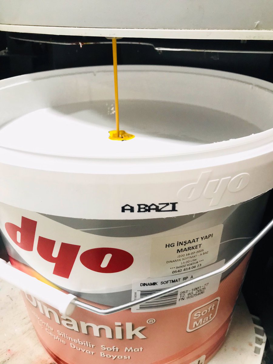 DYO DİNAMİK SİLİKONLU SİLİNEBİLİR SOFT MAT İÇ CEPHE DUVAR BOYASI.
𝐇𝐆 𝐈̇𝐍𝐒̧𝐀𝐀𝐓 𝐘𝐀𝐏𝐈 𝐌𝐀𝐑𝐊𝐄𝐓 𝐀𝐁𝐃𝐔𝐋𝐋𝐀𝐇𝐏𝐀𝐒̧𝐀 𝟎𝟓𝟒𝟐 𝟒𝟏𝟒 𝟎𝟔 𝟐𝟑 𝐄𝐋𝐀𝐙𝐈𝐆̆ #dyo #dyoboya #hginşaatyapımarket #inşaatmalzemeleri #yapımalzemeleri ##nalburiye #hırdavat #elazığ