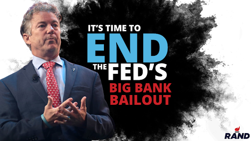 RandPaul's tweet image. Instead of lending money to small businesses and American families in hopes of growing our economy, big banks are holding on to their capital and getting rich doing it. Why would they lend money when the Fed pays them NOT to?
It’s time for this practice to end. My bill, End the…