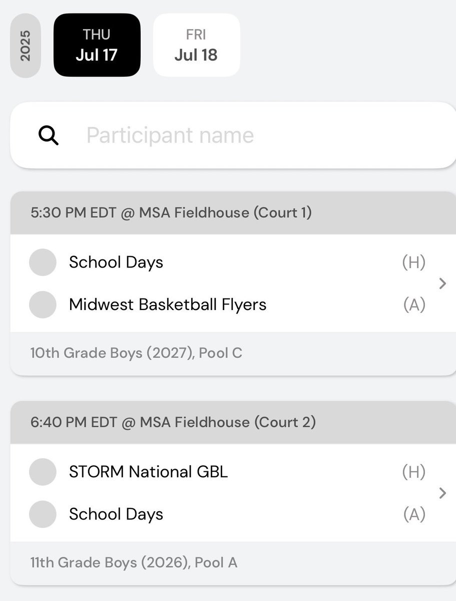 SDFbasketball's tweet image. Showcase game today for the GBL in Grand Rapids.
Coaches… our 16s & 17s are playing back to back on court 1 & 2!
Great opportunity to see our Lansing area talent.