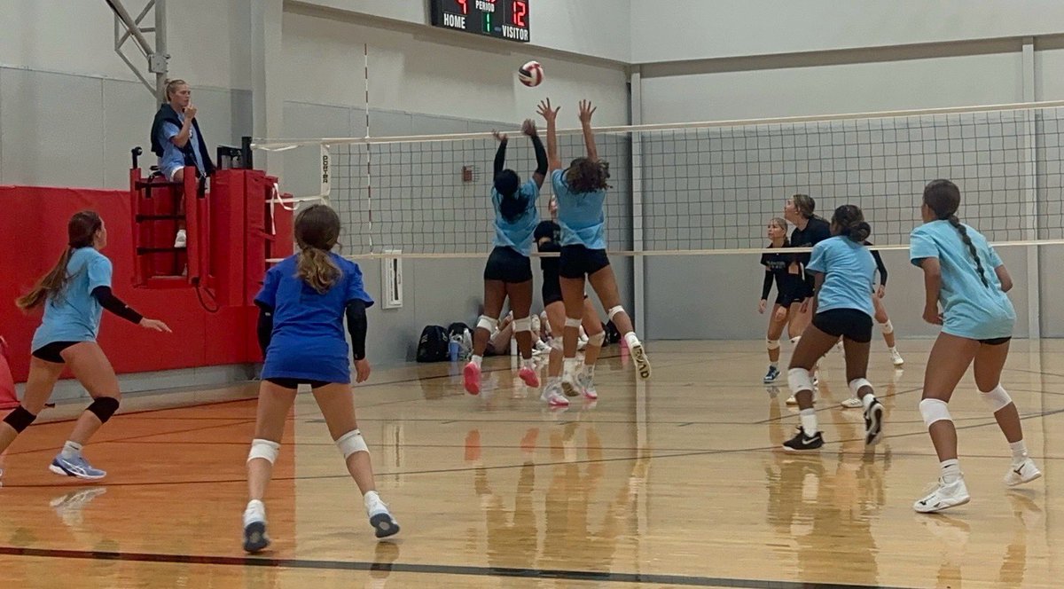 This group of girls got to compete at Creighton camp also and we saw lots of improvement the last two days. We are so proud of them and can’t wait for the season!