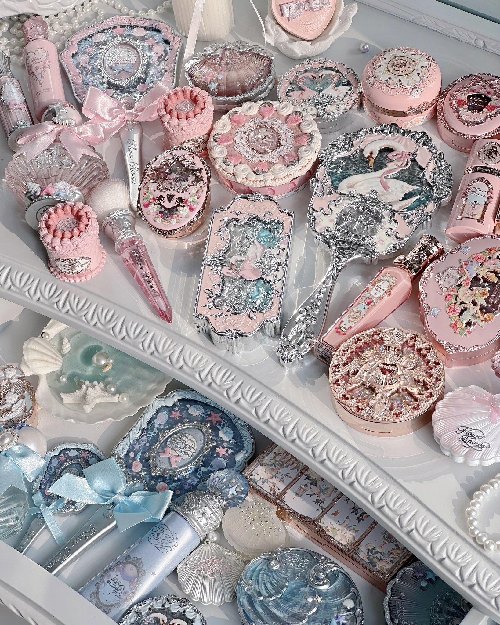 【新作】フラワーノーズ シェルズジュエルコレクション♥ブルー系11点豪華セット♥ 新作】フラワーノーズ シェルズジュエルコレクション♥ブルー系