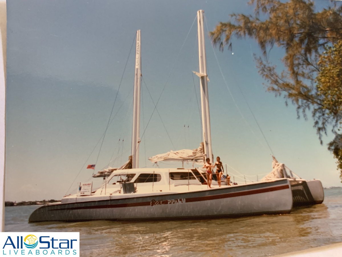 Throw Back Thursday!!! Cat  Ppalu looking good! ⛵

#allstarliveaboards #tbt #throwbackthursday #blackbeards #bahamas #caribbean #scuba #liveaboard