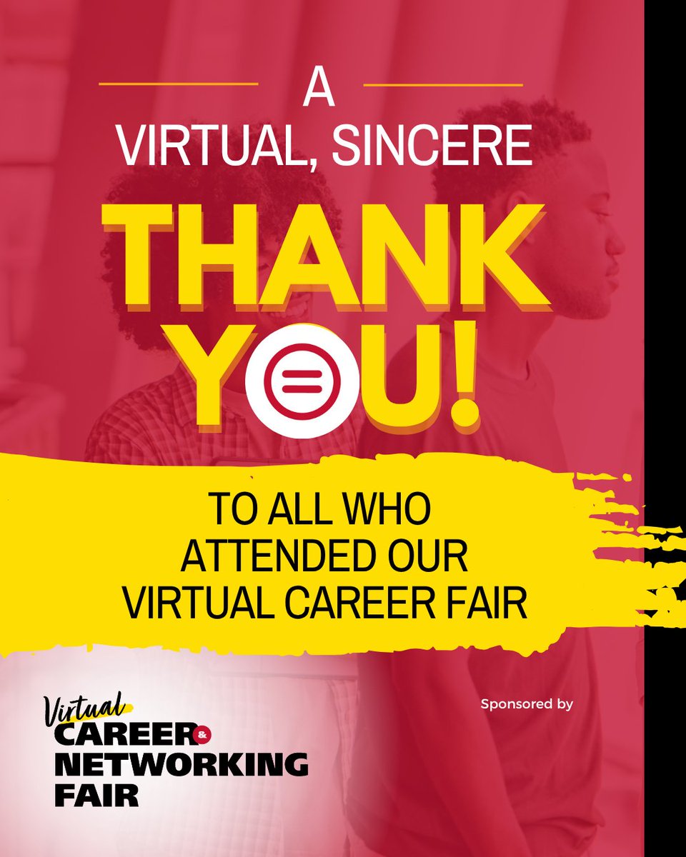 What a success! Thank you for attending our National Urban League Virtual Career Fair. We wish you success in your job search and career journey. You can still register and explore all the professional development resources and job opportunities: bit.ly/CAREERFAIR2025