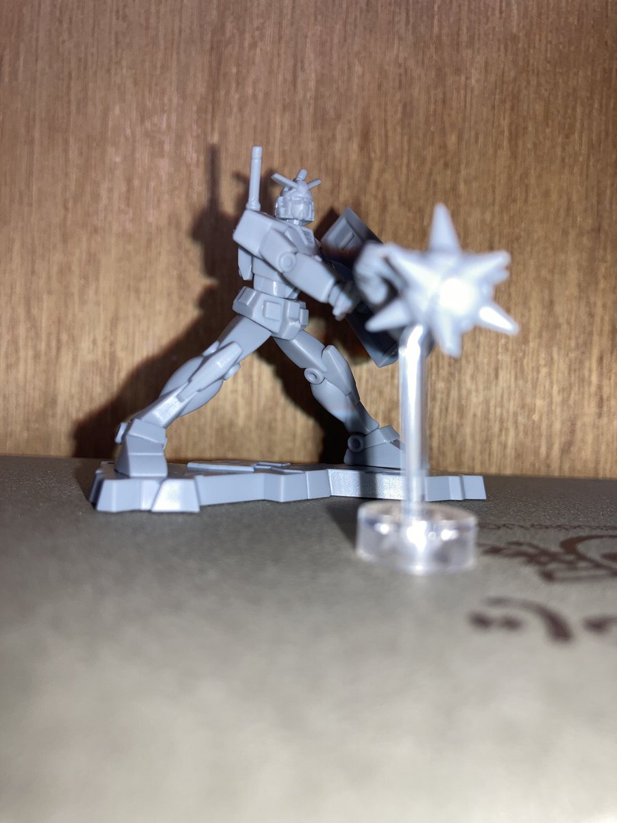 ガンダム、ハイパーハンマーだった。。
せめてジオンのMS