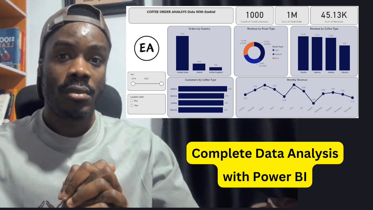 Dear Data Newbies

Here is How to Analyze data using Power BI

FULL VIDEO

Repost for others

youtu.be/v9YGy5qJWcQ