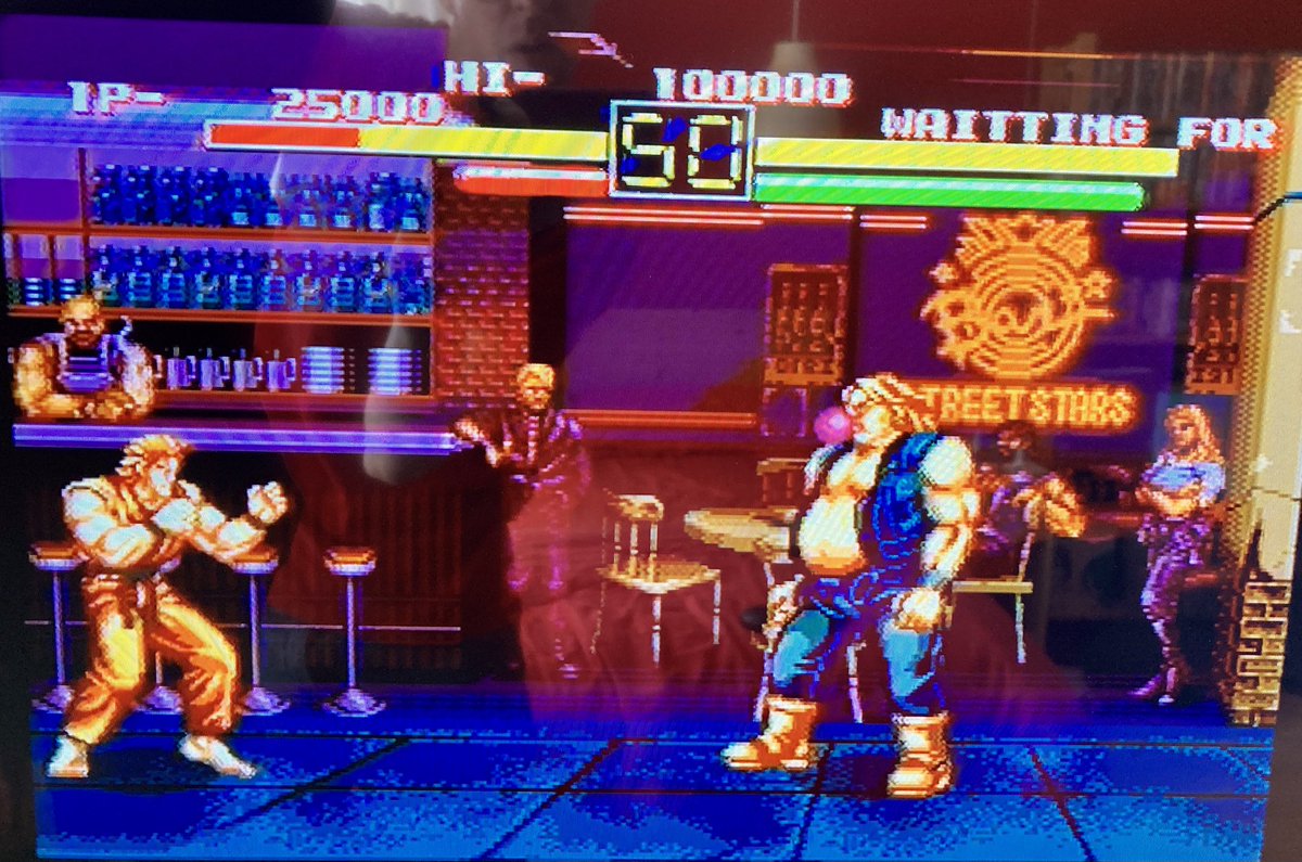 Sam_magee_art's tweet image. Was very fortunate to snag a Japanese boxed copy of Art of Fighting for the Sega Megadrive😋
Managed to get a copy for just £30, without the manual, but still a good price.
Now if you excuse me, I have goons to kick in the face and a sister to save😎
#megadrive #retro #gaming