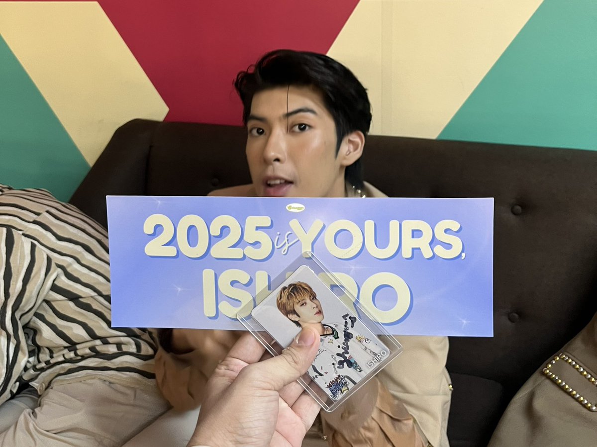 my boi did ittt! 

day 883 and final day of tweeting ishiro (<a href="/wrive_ishiro/">Ishiro Incapas | WRIVE 2026</a>) idol debut ✨
