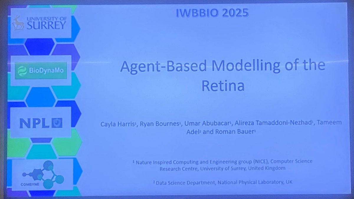 Lorraine O'Driscoll (@lodrisc1) on Twitter photo Very interesting “Emerging Trends & Innovations in E-Health” session underway <a href="/iwbbio25/">IWBBIO 2025</a>, incl BioDynaMo use in cancer research. Complementing our update on @IRC EVIC project <a href="/TCDPharmacy/">TCD Pharmacy</a> @thecancerinstitute #TSJCI Very interesting “Emerging Trends & Innovations in E-Health” session underway <a href="/iwbbio25/">IWBBIO 2025</a>, incl BioDynaMo use in cancer research. Complementing our update on @IRC EVIC project <a href="/TCDPharmacy/">TCD Pharmacy</a> @thecancerinstitute #TSJCI