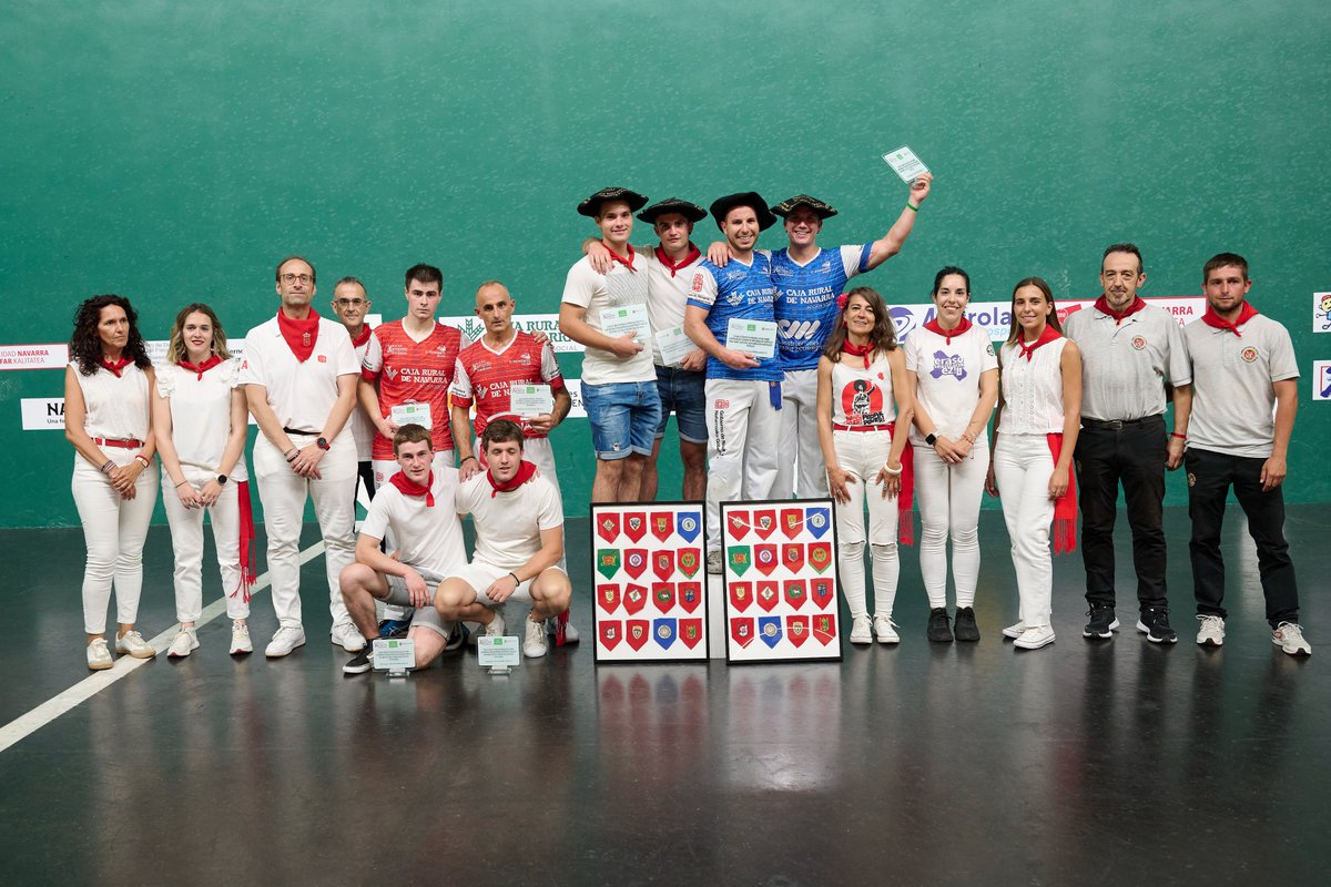 Desde Caja Rural de Navarra queremos felicitar a Uterga-Barricart y Sagaseta-Ilarregi, campeones del XI Torneo de San Fermín – G.P. Caja Rural de Navarra 2025.

Dos finales vibrantes que reflejan el esfuerzo, la entrega y la grandeza del remonte profesional.