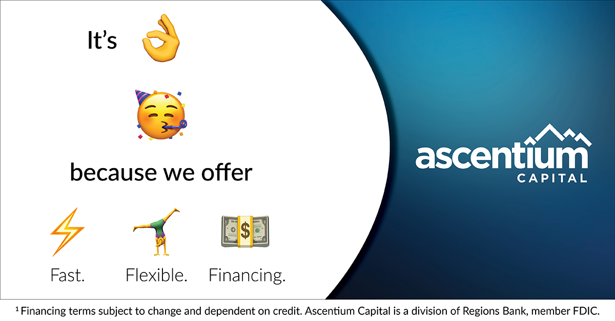 In honor of #WorldEmjojiDay we have turned our offerings into emojis. We are here if you need financing. Call to learn more: 866.563.8500