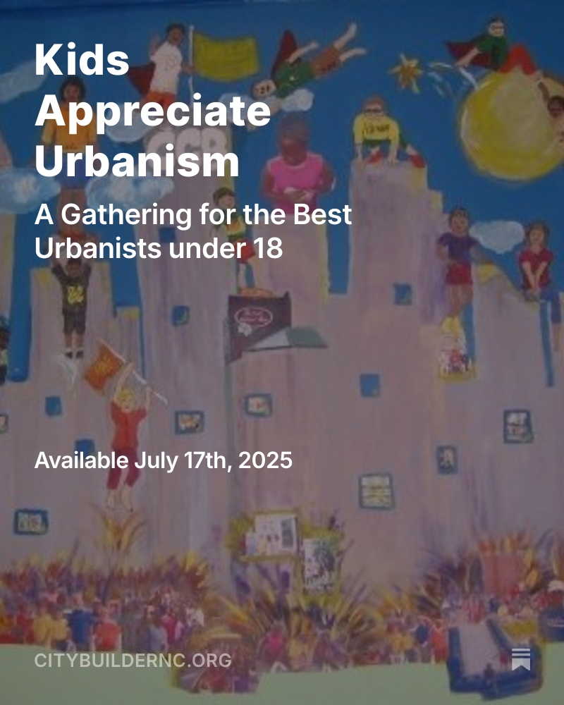 CityBuilder_NC's tweet image. We're hosting a get-together for the next generation of urbanists! Read why in our latest post on CITYBUILDER.
open.substack.com/pub/citybuild/…