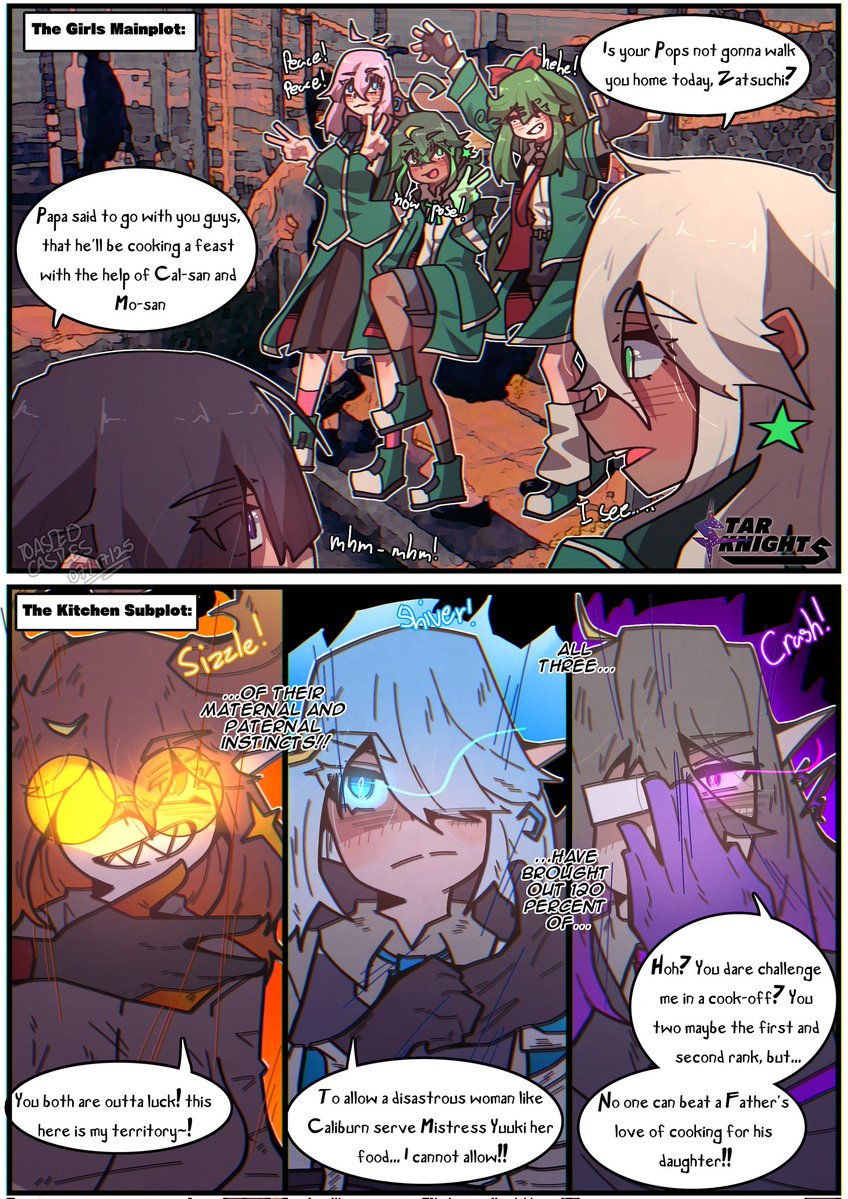 ToasterCastles's tweet image. Star Knights rkgk
Parental figures, amiright?
#rkgk #art #OC #StarArts
