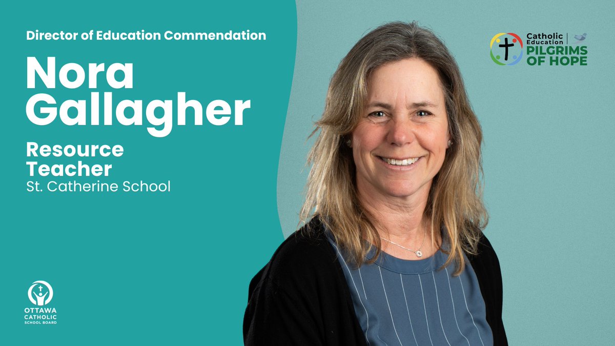 OttCatholicSB's tweet image. 🎉 For 19 years, Nora has been the guiding light at St. Catherine School, championing inclusion, faith, and community. Her quiet leadership and genuine care lift up students and colleagues alike. Her impact is felt in every corner of the OCSB! ❤️
#BeOCSB @StCatherineOCSB