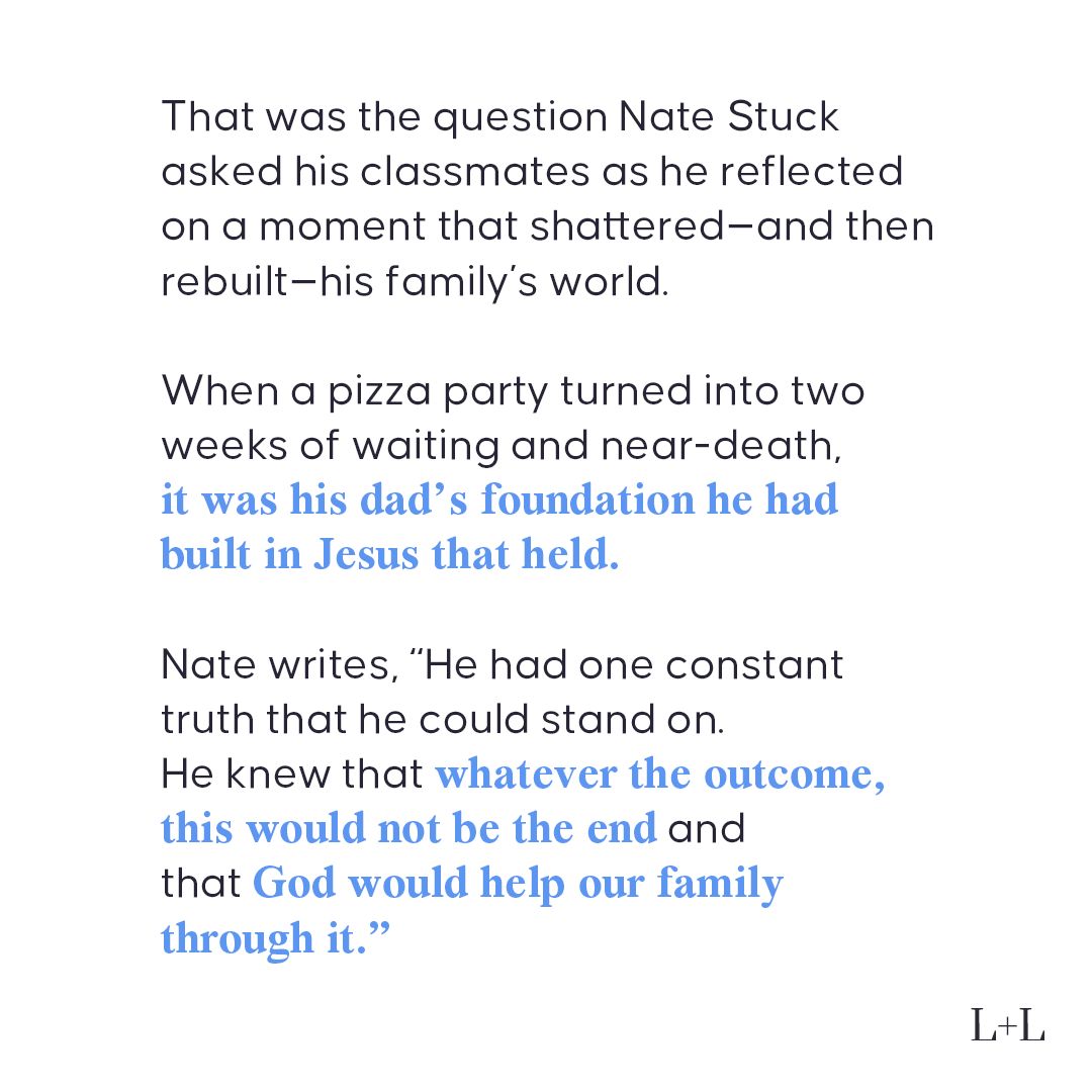 lightandlifemag's tweet photo. "When those hard times come, will you fall through the floor, or will you remain on solid ground?" (Nate Stuck). Visit https://t.co/KvYEVF69vd to read and share more of the faith inspiring "How Have You Built Your Foundation?" by Nate Stuck.

#LightAndLifeMagazine #FaithAndFamily https://t.co/Pl5Tovv6Ut