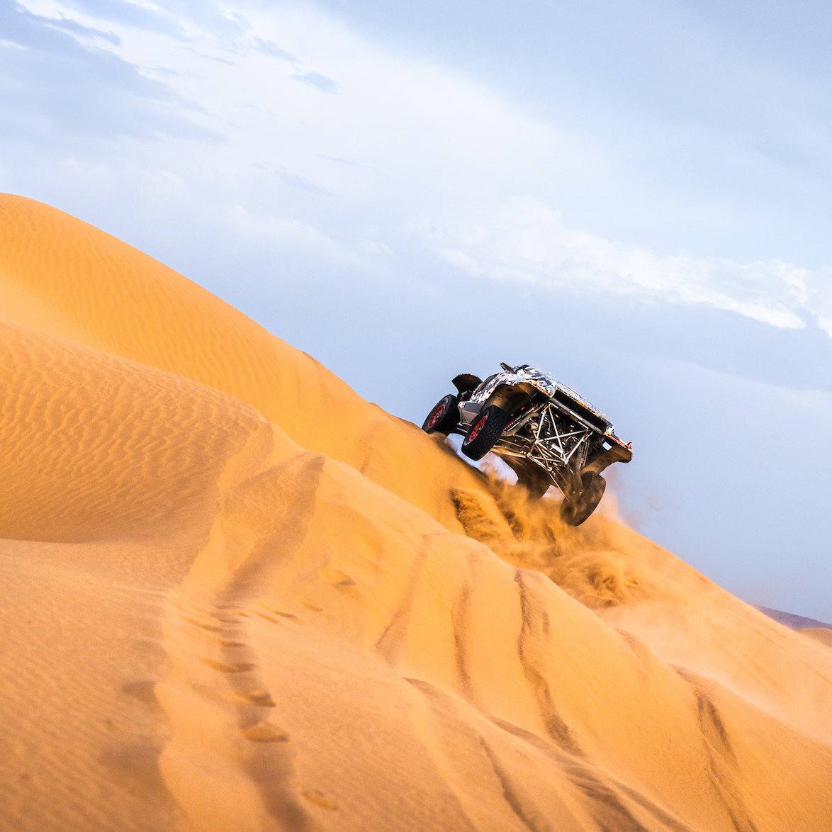 FordPerformance's tweet image. Refined. Reinforced. Ready.
The next evolution of the Ultimate Raptor is brewing in the desert.