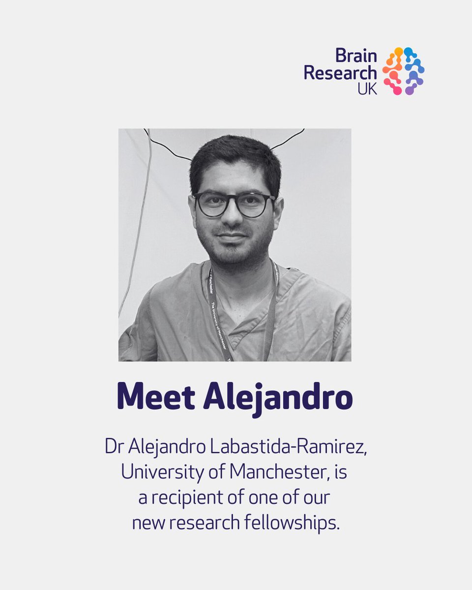Brain Research UK (@brukresearch) on Twitter photo Meet Dr Alejandro Labastida-Ramirez, <a href="/alejandro_labas/">Alejandro Labastida-Ramirez</a>, our new research fellow! 🔬
Read the full article on our website 👉brainresearchuk.org.uk/research-proje…
#BrainResearchUK
#Migraine
#MigraineAwareness
#MigrainewithAura Meet Dr Alejandro Labastida-Ramirez, <a href="/alejandro_labas/">Alejandro Labastida-Ramirez</a>, our new research fellow! 🔬
Read the full article on our website 👉brainresearchuk.org.uk/research-proje…
#BrainResearchUK
#Migraine
#MigraineAwareness
#MigrainewithAura