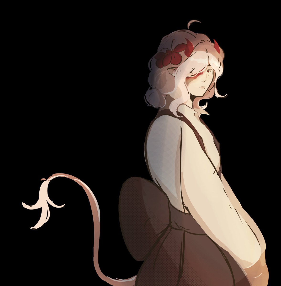 bagofturnips's tweet image. #whitepine #ivorycello
Forgot to post her here, Ivory fanart from a while ago 🌺