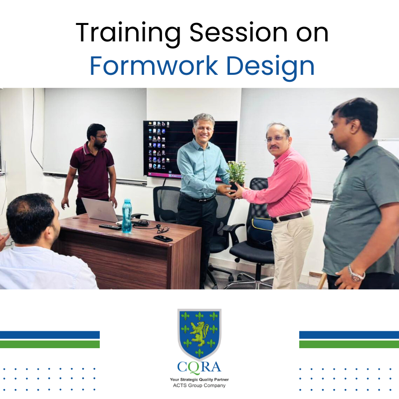 Cqra_Pvt_Ltd's tweet photo. Formwork Design Training at CQRA!
Led by industry expert Ramnath Bhat (30+ yrs exp., 200+ infra projects), the session empowered professionals with real-world insights on metro, flyover &amp; bridge structures.

#CQRA #FormworkDesign #ConstructionTraining #MetroRail #CivilEngineering https://t.co/kI4PmlZYAH