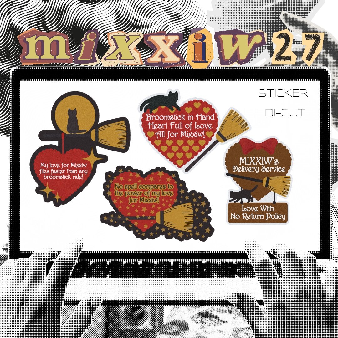 Luminaoncosmos's tweet image. เบ๊บอะเวย์ for #AnubanProjectForMix27BD
— ♡( #27ปีมิกจิ๋ววิทยาคม *! #mixxiw ♡`–)
CARD STICKER & STICKER Di-Cut
♡ 27 EA (ได้รับทั้ง 6 ชิ้น)
♡ date : 27 July
♡ Thaisummit Tower
Mixxiw's Delivery Service : love with no return policy! ความรักมาส่งทุกคนแล้วคับ! ✨️❤️