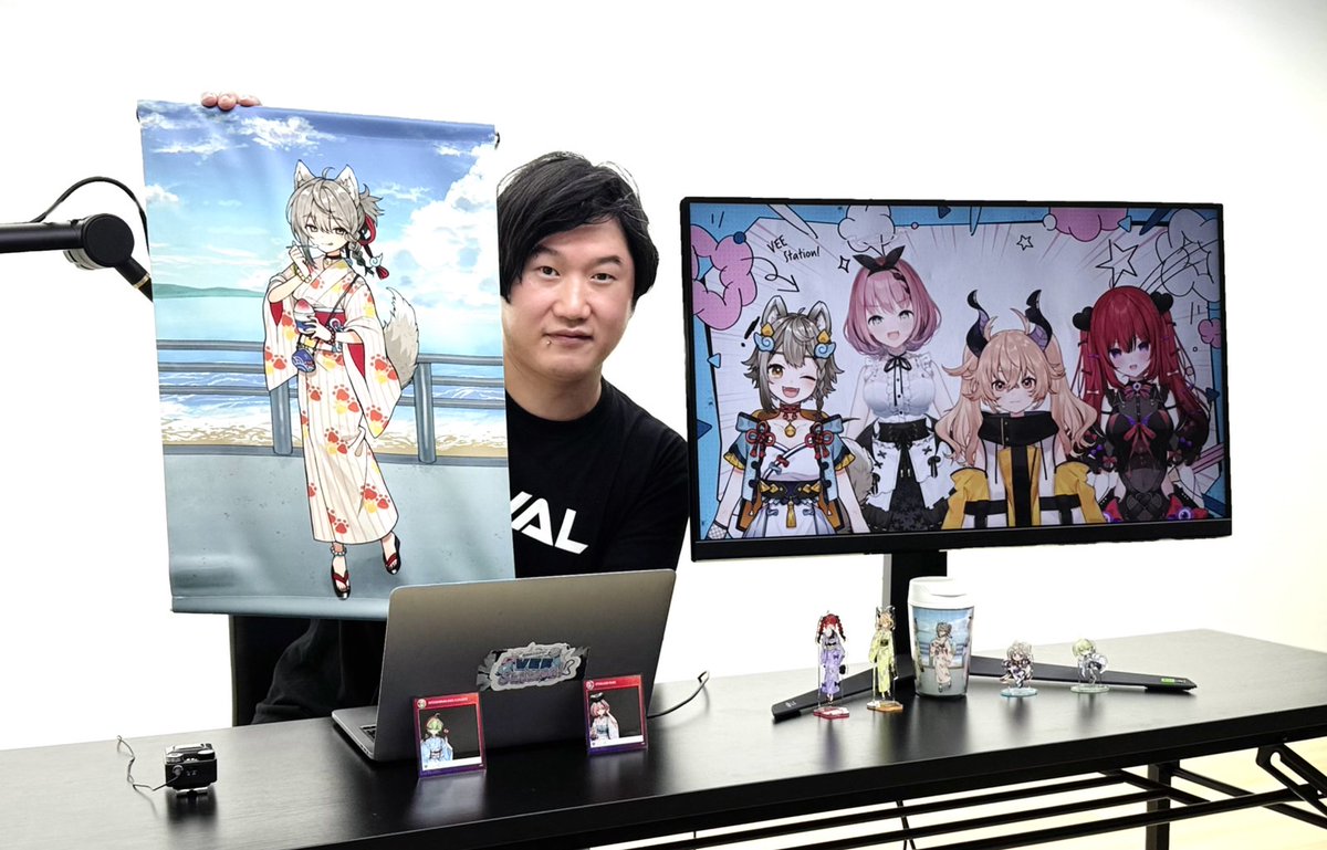 _vee_official_'s tweet image. ＼『VEE Station!』第58回放送終了！／

#コミックマーケット106 出展情報解禁！
グッズ情報にコミケで実施する企画情報と盛りだくさんでした。

次回 #びーすて は
7月24日（木）配信予定です！

#VEE #渡辺タスク