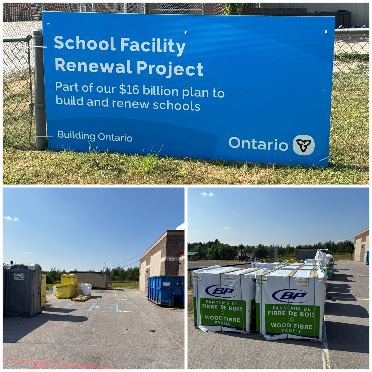 stluke130's tweet image. Lots of exciting things happening at the school this summer! We are finally getting a new roof!