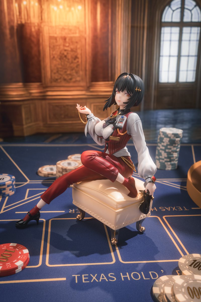 ShioKa0809's tweet image. 新作①
#NIKKE #ニケ #メガニケ
ルージュ
#WF2025S にて展示・販売予定です。

原型：ShioKani
色彩：煌月玖璃様（@AHEA_01_HY ）
撮影：cnm様（@cnm78317626）
スケール：1/7
価格：20,000円
デカール付属

ディーラー名：暴風中の紙飛行機
卓番：5-02-01