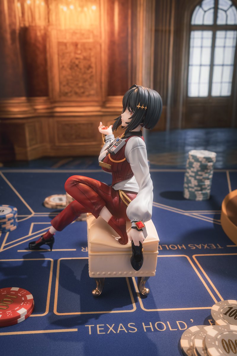 ShioKa0809's tweet image. 新作①
#NIKKE #ニケ #メガニケ
ルージュ
#WF2025S にて展示・販売予定です。

原型：ShioKani
色彩：煌月玖璃様（@AHEA_01_HY ）
撮影：cnm様（@cnm78317626）
スケール：1/7
価格：20,000円
デカール付属

ディーラー名：暴風中の紙飛行機
卓番：5-02-01