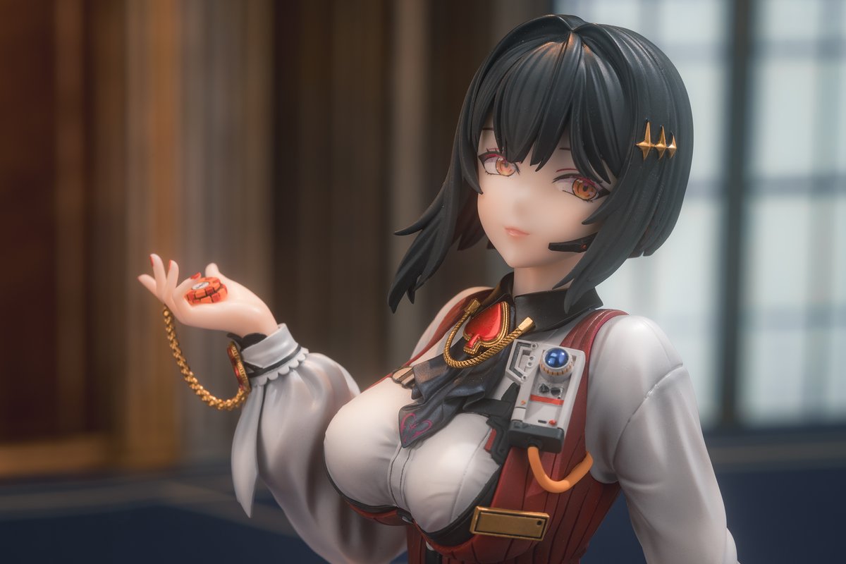 ShioKa0809's tweet image. 新作①
#NIKKE #ニケ #メガニケ
ルージュ
#WF2025S にて展示・販売予定です。

原型：ShioKani
色彩：煌月玖璃様（@AHEA_01_HY ）
撮影：cnm様（@cnm78317626）
スケール：1/7
価格：20,000円
デカール付属

ディーラー名：暴風中の紙飛行機
卓番：5-02-01
