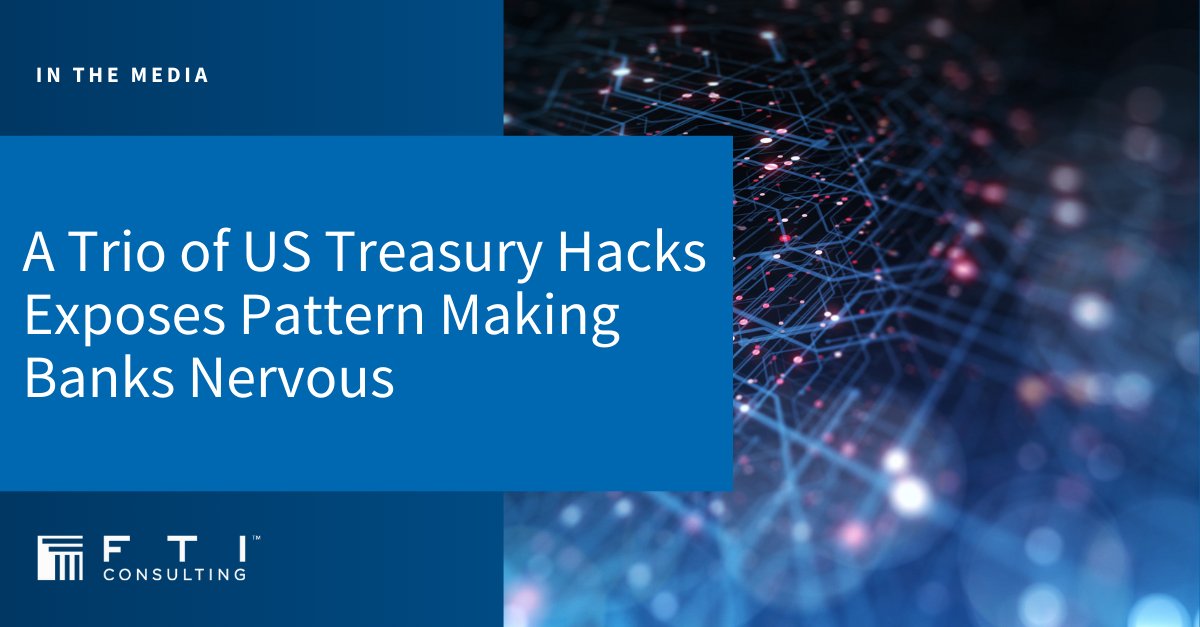Global Head of Cybersecurity Anthony J. Ferrante provides his expert perspective in this article for <a href="/Bloomberg/">Bloomberg</a>. Read more: bit.ly/44RGNHl