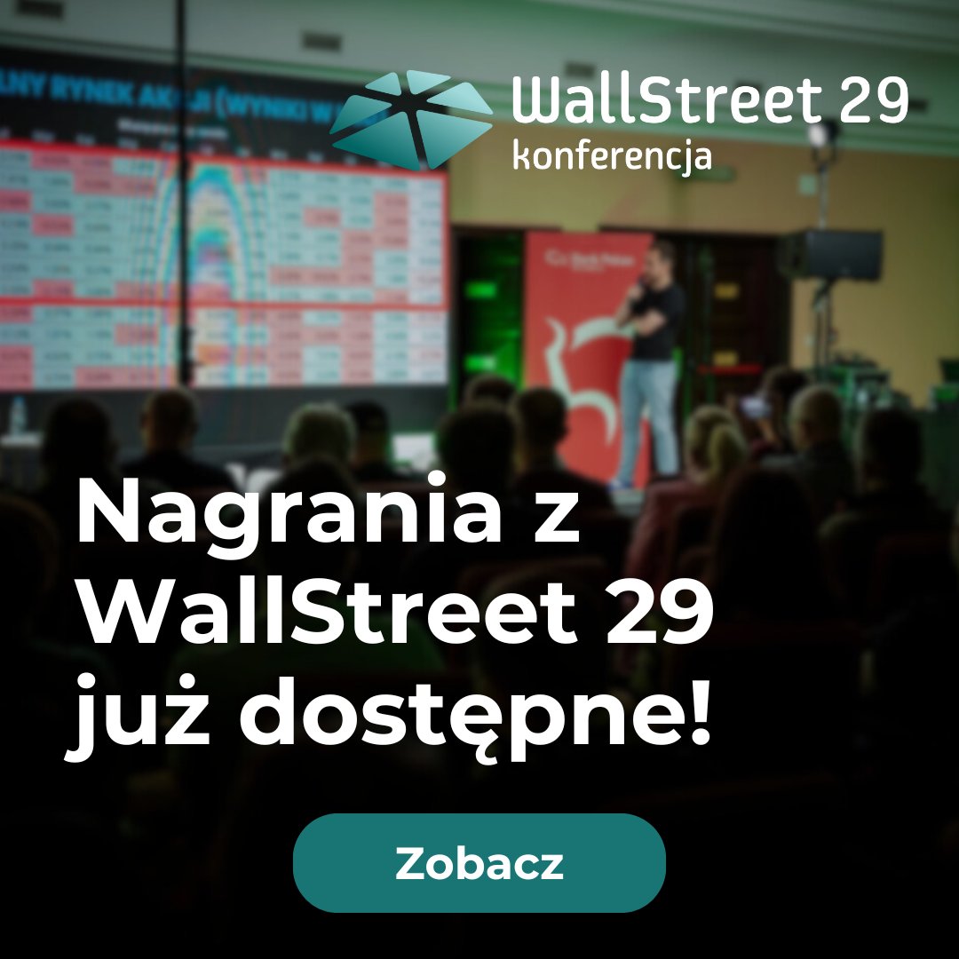 🎥 Nagrania z #WallStreet29 już dostępne!

Na stronie SII opublikowaliśmy większość materiałów wideo z konferencji, która odbyła się 23–25 maja 2025 r. w Karpaczu.

Część nagrań jest ogólnodostępna, pozostałe dostępne są wyłącznie dla członków Stowarzyszenia z opłaconą składką.