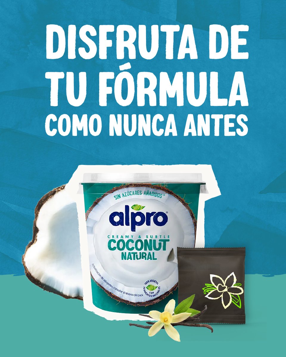 😋 ¡Coco con vainilla sabe a maravilla! Combina tu sustituto proteico para #PKU de 20 equivalentes con base GMP, sabor vainilla, con Alpro Absolutely Coco Natural y disfruta de una explosión de suavidad.  👉 ¡Descubre la receta en nuestro Instagram! instagram.com/mundometabolic…