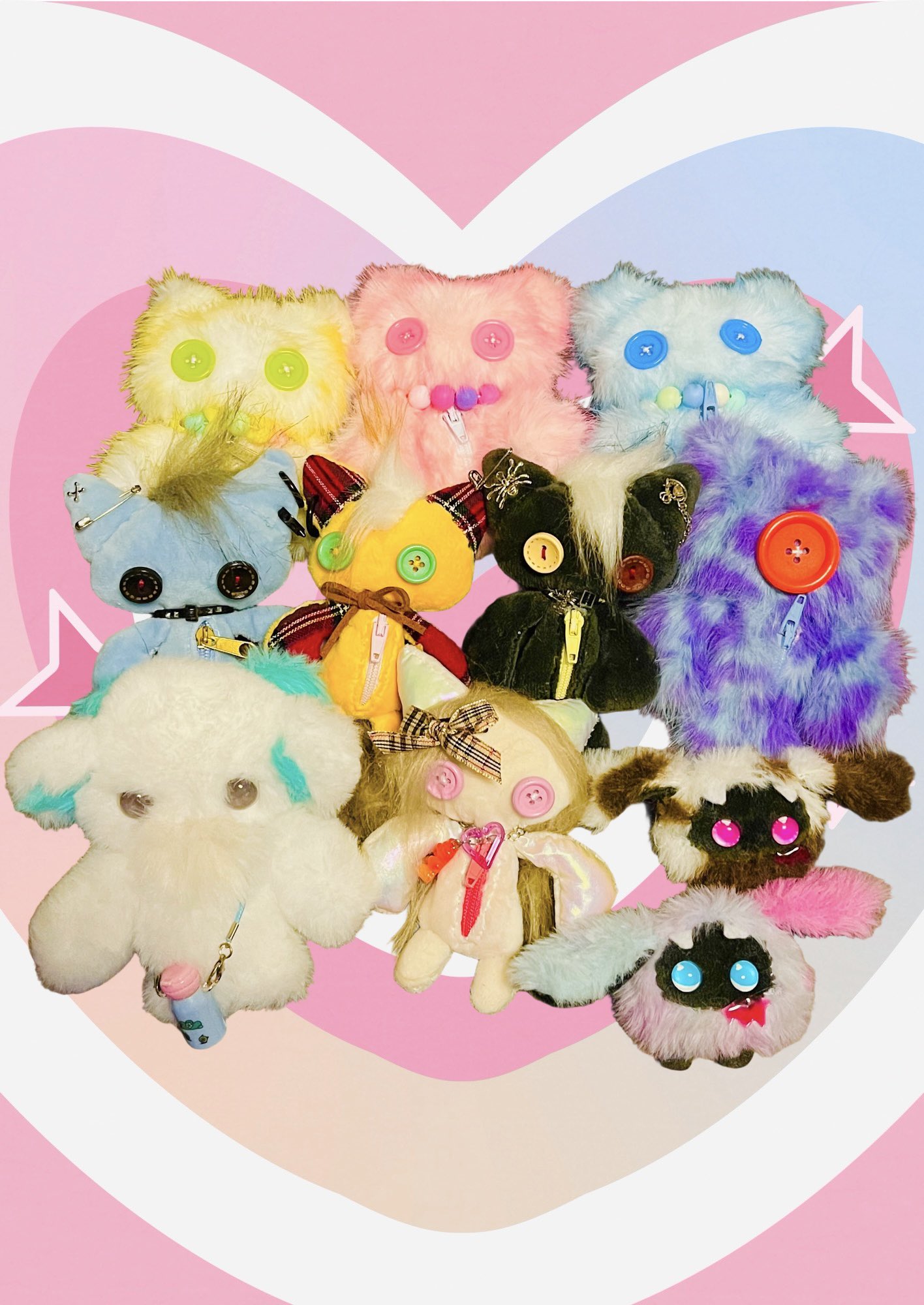 ネムネム。▪エキゾチックベビー♡子猫ちゃん♡アートドール♡ぬいぐるみ♡ エキゾチックベビー♡おねんね子猫ちゃん♡アートドール
