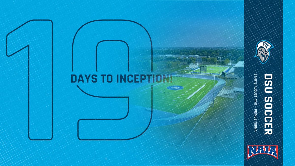 The excitement builds with only 19 days to go until the DSU Soccer debut! Be part of the energy and excitement as we start this new chapter on August 4th!