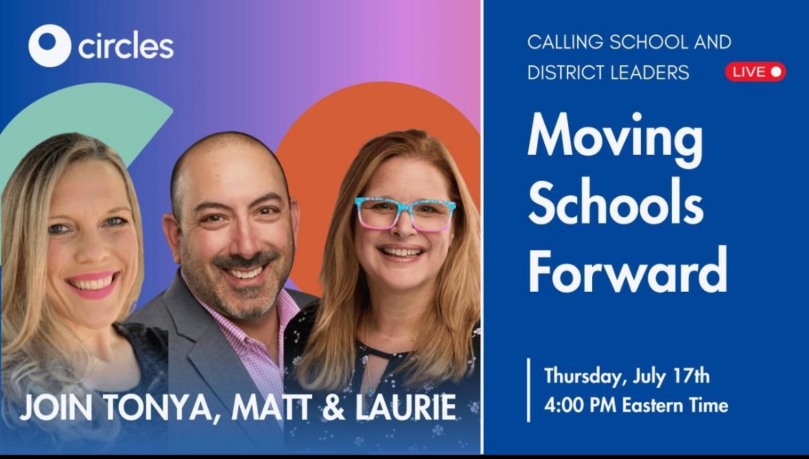 MatthewXJoseph's tweet image. Today's the day
Calling all school and district leaders, it’s time to reimagine professional development. If you’re searching for affordable, scalable, and truly impactful PD, this is the conversation you’ve been waiting for.
Sign up: lnkd.in/e748bM6A
Join national…