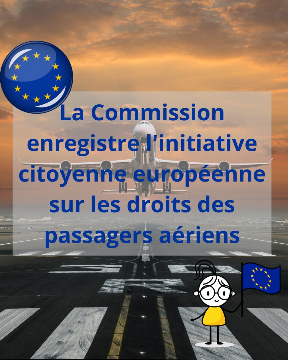 🗳️🇪🇺La Commission européenne a enregistré le 16 juillet l’initiative citoyenne européenne (ICE) intitulée «Save your right, save your flight!».

➕infos : europe-limousin.eu/la-commission-…